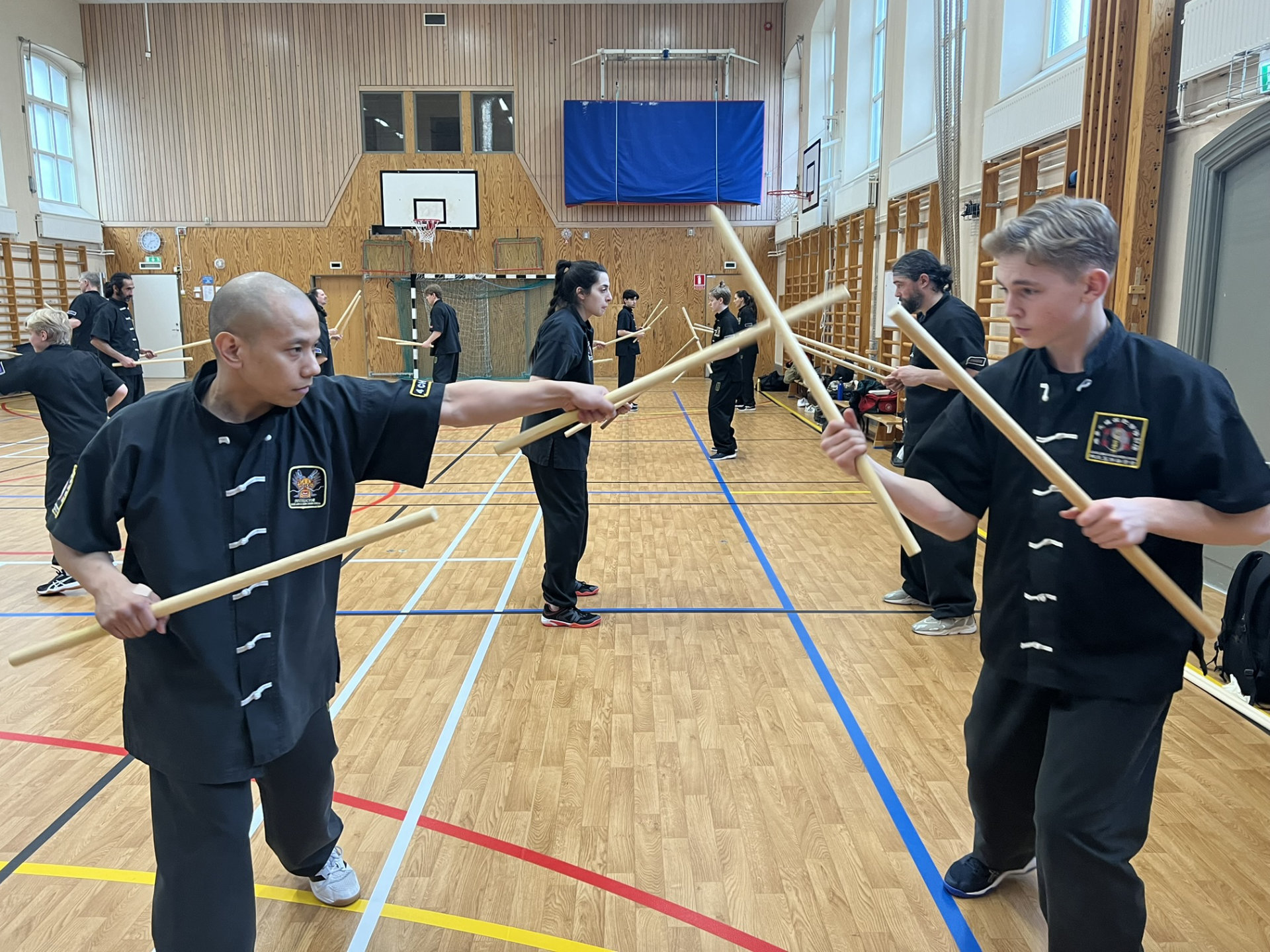 Bild från Duan Kun helgkurs i Stockholm VT2024